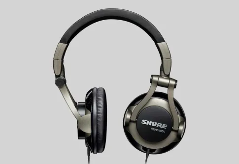Earphone, Headphone & Mic SHURE SRH550DJ Professional Quality DJ Headphones 1 srh550dj_1