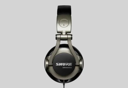 Earphone, Headphone & Mic SHURE SRH550DJ Professional Quality DJ Headphones 4 srh550dj_4