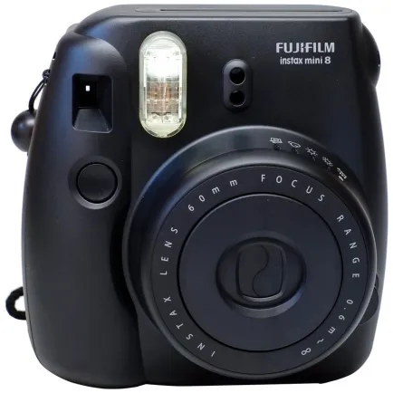Kamera Instax Fujifilm Instax Mini 8 Instant Film Camera Black 1 taskameraid_fujifilm_instax_mini_8_black
