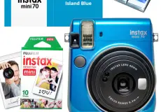 Kamera Instax Fujifilm Instax Mini 70 Island Blue 5 taskameraid_instax_mini_70_blue_5