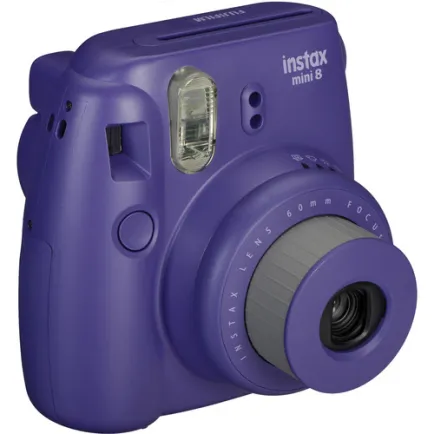 Kamera Instax Fujifilm Instax Mini 8 Instant Film Camera Grape 2 taskameraid_instax_mini_8_grape_2