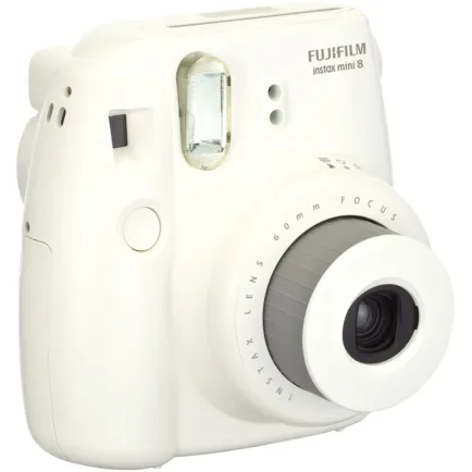 Kamera Instax Fujifilm Instax Mini 8 Instant Film Camera White 2 taskameraid_instax_mini_8_white_3