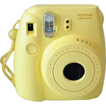 Kamera Instax Fujifilm Instax Mini 8 Instant Film Camera Yellow 2 taskameraid_instax_mini_8_yellow_2