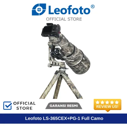 Tripod dan Monopod LEOFOTO PHOTOGRAPHIC Tripod LS-365CEX+PG-1 (Full camo) - LS 365 CEX + PG 1 2 ~dl/2025/11/24/leofoto_ls365cex_pg1_2