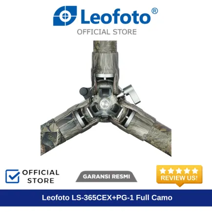 Tripod dan Monopod LEOFOTO PHOTOGRAPHIC Tripod LS-365CEX+PG-1 (Full camo) - LS 365 CEX + PG 1 5 ~dl/2025/11/24/leofoto_ls365cex_pg1_5