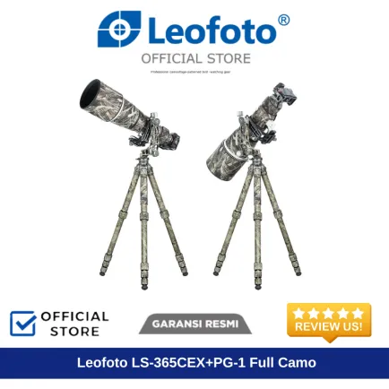 Tripod dan Monopod LEOFOTO PHOTOGRAPHIC Tripod LS-365CEX+PG-1 (Full camo) - LS 365 CEX + PG 1 6 ~dl/2025/11/24/leofoto_ls365cex_pg1_6