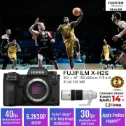Kamera Mirrorless Fujifilm X-H2S Body Only + Lensa XF XF 150-600mm F/5.6-8 R LM OIS WR