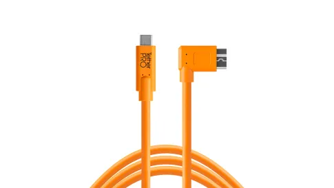 Tether Cables and Acc Tether Tools USB C to 3.0 Micro B Right Angle (4.6m) CUC33R15-ORG 6 ~item/2024/10/19/tether_tools_usb_c_to_3_0_micro_b__6