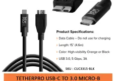 Tether Cables and Acc Tether Tools USB C to 3.0 Micro B Black (4.6m) CUC3315-BLK 1 ~item/2024/10/19/tether_tools_usb_c_to_3_0_micro_b__7