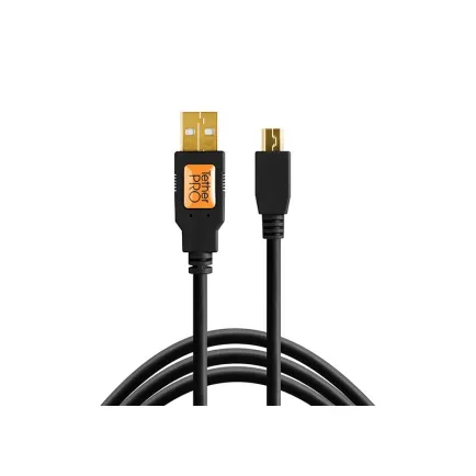 Tether Cables and Acc Tether Tools USB 2.0 to Mini B 5 Pin Black (4.6m) CU5450 2 ~item/2024/10/20/tether_tools_usb_2_to_mini_b_5_pin__6