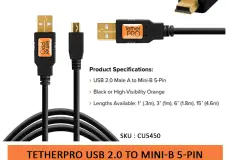 Tether Cables and Acc Tether Tools USB 2.0 to Mini B 5 Pin Black (4.6m) CU5450 1 ~item/2024/10/20/tether_tools_usb_2_to_mini_b_5_pin__9