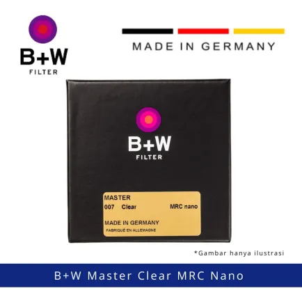 Clear Filter B+W 77mm Master Clear MRC Nano Filter 2 ~item/2024/11/9/bw_master_clear_mrc_nano_filter_2