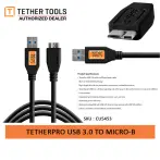 Tether Tools USB 30 Micro B Black 46m CU5453