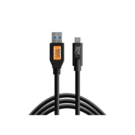 Tether Cables and Acc Tether Tools USB 3.0 to USB C Black (4.6m) Tether Pro CUC3215-BLK 2 ~item/2024/9/27/tether_tools_usb_3_to_usb_c__6