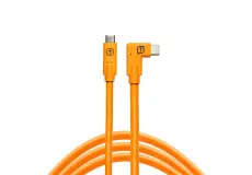 Tether Cables and Acc Tether Tools USB C to USB C Right Angle Orange (4.6m) Tether Pro CUC15RT-ORG 2 ~item/2024/9/27/tether_tools_usb_c_to_usb_c__4