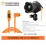 Tether Cables and Acc Tether Tools USB 30 to MicroB Right Angle Orange 46m CU61RT15ORG