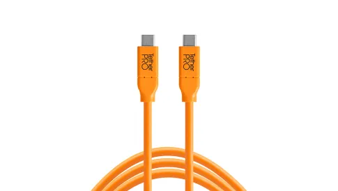 Tether Cables and Acc Tether Tools USB C to USB C Orange (4.6m) CUC15-ORG 1 ~item/2024/9/30/tether_tools_usb_c_to_usb_c__1