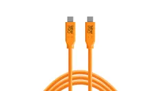 Tether Cables and Acc Tether Tools USB C to USB C Orange (4.6m) CUC15-ORG