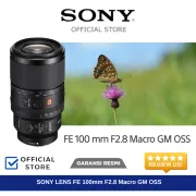 Lensa SONY FE 100mm F2.8 Macro GM OSS - Lensa Sony