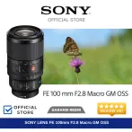 SONY FE 100mm F28 Macro GM OSS  Lensa Sony