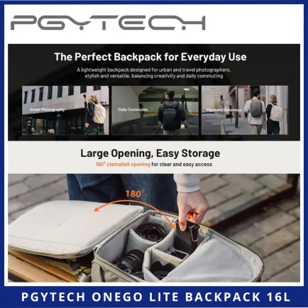 Backpacks PGYTECH OneGo Lite Backpack 16L Tas Kamera Pgytech One Go LITE 6 ~item/2025/5/17/pgytech_onego_lite_backpack_16l_6