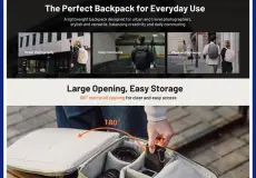 Backpacks PGYTECH OneGo Lite Backpack 16L Tas Kamera Pgytech One Go LITE 6 ~item/2025/5/17/pgytech_onego_lite_backpack_16l_6