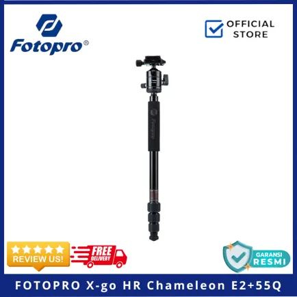 Tripod dan Monopod FOTOPRO X-go HR Chameleon E2 + 55Q Tripod Fotopro XGO HR 4 ~item/2025/6/14/fotopro_xgo_hr_chameleon_e2_4