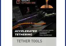 Tether Cables and Acc Tether Tools Optima 10G USB C to USB C Straight to Right Angle 4,6m CUC15RTG2-ORG 3 ~item/2025/6/2/optima_usb_c_to_usb_c_straight_to_right_angle_46m__01