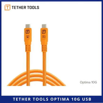 Tether Cables and Acc Tether Tools Optima 10G USB C to USB C Straight to Straight Orange 4,6m CUC15G2-ORG 2 ~item/2025/6/2/optima_usb_c_to_usb_c_straight_to_straight_orange_46m__4