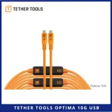 Tether Cables and Acc Tether Tools Optima 10G USB C to USB C Straight to Straight Orange 94m CUC31G2ORG