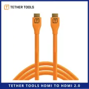 Tether Cables and Acc Tether Tools HDMI 2.0 to HDMI 2.0 Orange 4,6m - Kabel TetherPro H2A15-ORG