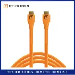 Tether Tools HDMI 20 to HDMI 20 Orange 46m  Kabel TetherPro H2A15ORG
