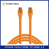 Tether Cables and Acc Tether Tools HDMI 20 to HDMI 20 Orange 46m  Kabel TetherPro H2A15ORG