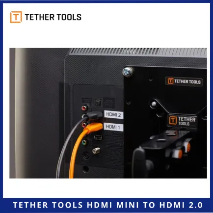 Tether Cables and Acc Tether Tools HDMI Mini to HDMI 2.0 Orange 4,6m - Kabel TetherPro H2C15-ORG 3 ~item/2025/6/7/hdmi_mini_to_hdmi_2_0__3