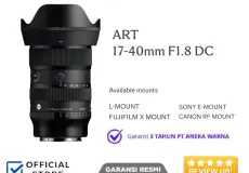 Lensa SIGMA 17-40MM F1.8 Lensa Kamera Mirrorless APSC - Garansi Resmi 1 ~item/2025/8/14/sigma_1740mm_f18_1