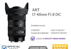Lensa SIGMA 17-40MM F1.8 Lensa Kamera Mirrorless APSC - Garansi Resmi 2 ~item/2025/8/14/sigma_1740mm_f18_2